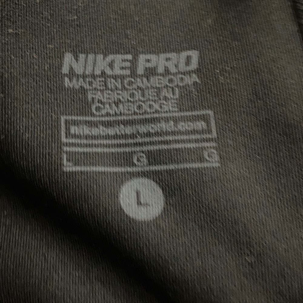 Nike Pro Black Athletic Shorts - Picture 6 of 6